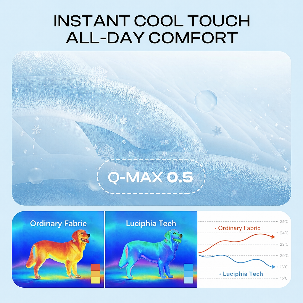 Orthopedic Self- Dog Cooling Mat- DogBeta®️