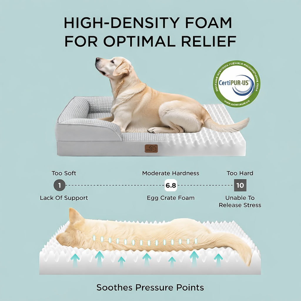 Premium Solid Orthopedic Dog Bed - DogBeta®️