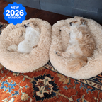 Premium Calming Dog Bed - Anti-Anxiety & Orthopedic - DogBeta®️