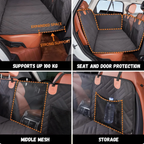 Premium Waterproof Dog Car Seat Cover Ultimate Protection & Safety - DogBeta®️