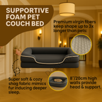 Supportive Memory Foam Orthopedic Dog Bed - DogBeta®️