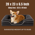 Supportive Memory Foam Orthopedic Dog Bed - DogBeta®️